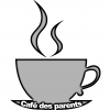 Logo Café des parents (version noir et grise) Logo Café des parents (version noir et grise)